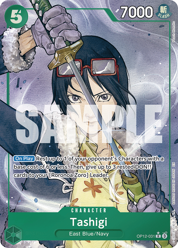 Tashigi (Character) (OP12-031) (R) (Alternate Art)