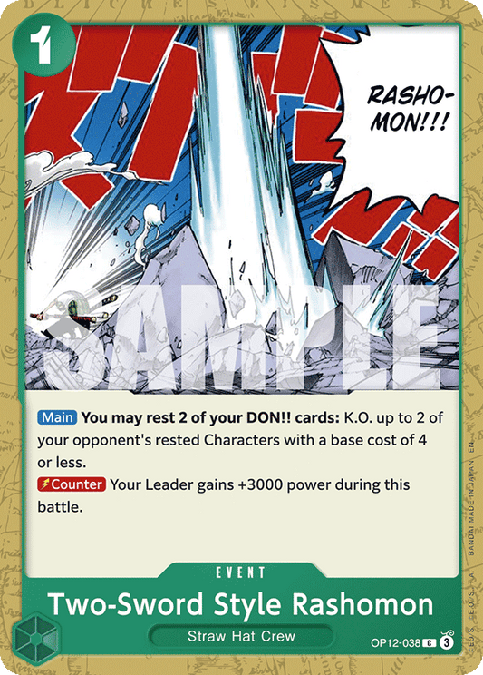 Two-Sword Style Rashomon (Event) (OP12-038) (C)