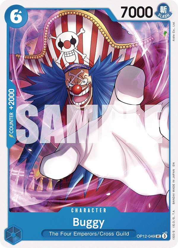 Buggy (Character) (OP12-049) (UC)