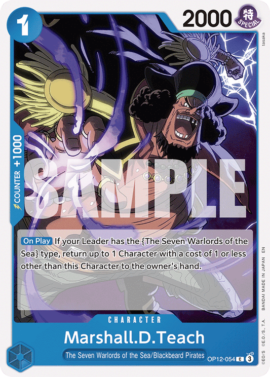 Marshall D Teach (Character) (OP12-054) (C)