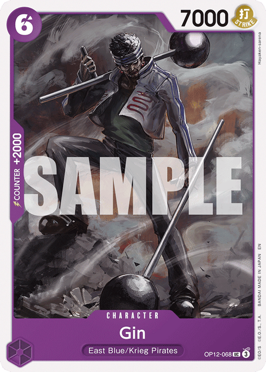 Gin (Character) (OP12-068) (UC)