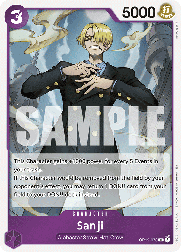 Sanji (Character) (OP12-070) (R)