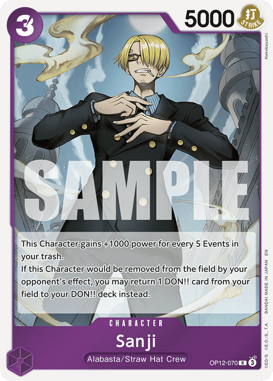 Sanji (Character) (OP12-070) (R)