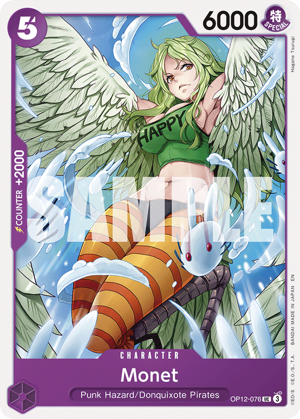 Monet (Character) (OP12-076) (UC)