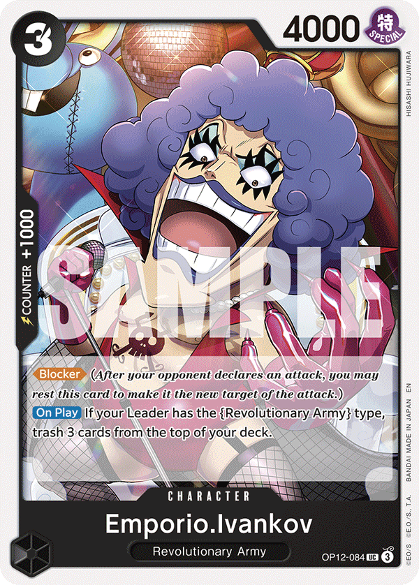 Emporio Ivankov (Character) (OP12-084) (UC)