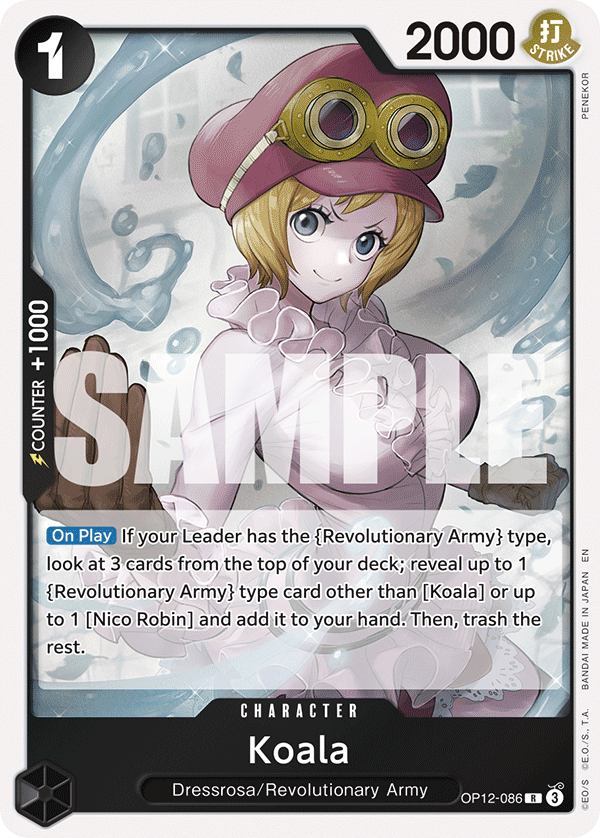 Koala (Character) (OP12-086) (R)