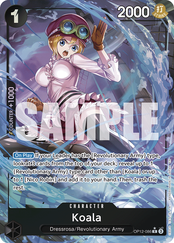 Koala (Character) (OP12-086) (R) (Alternate Art)