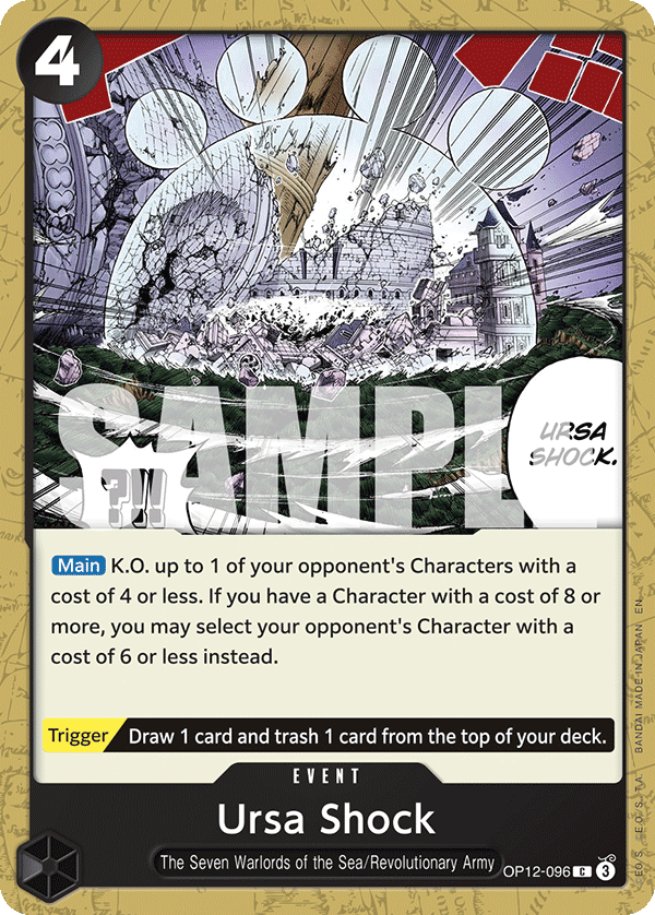 Ursa Shock (Event) (OP12-096) (C)
