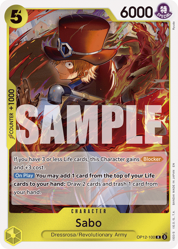 Sabo (Character) (OP12-100) (R)