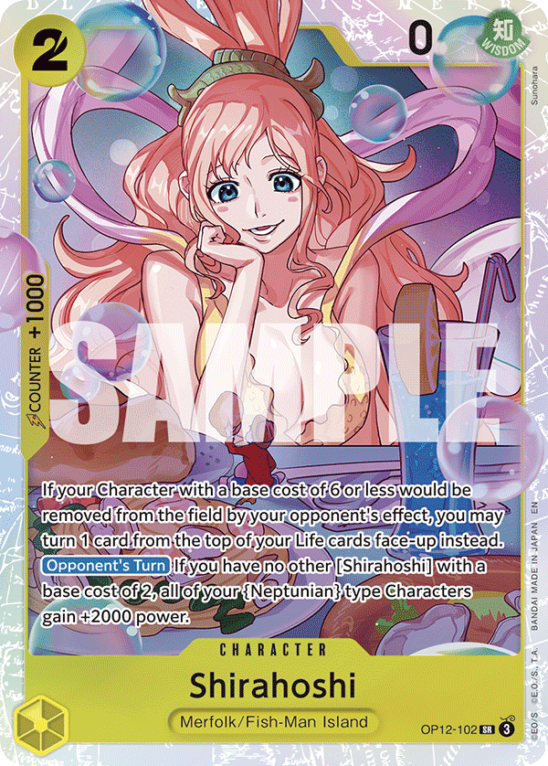 Shirahoshi (Character) (OP12-102) (SR)