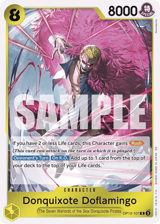Donquixote Doflamingo (Character) (OP12-107) (R)