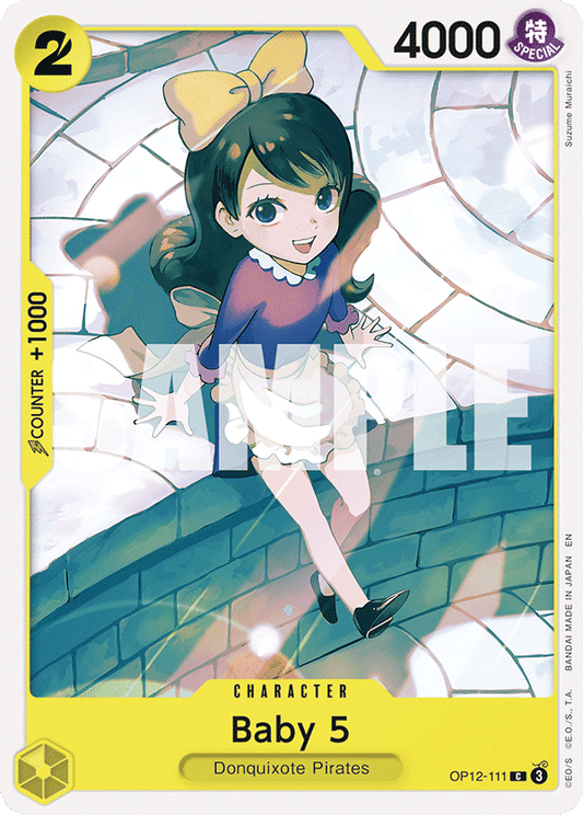 Baby 5 (Character) (OP12-111) (C)