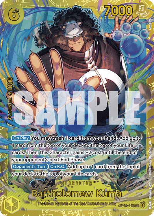 Bartholomew Kuma (Character) (OP12-119) (SEC)