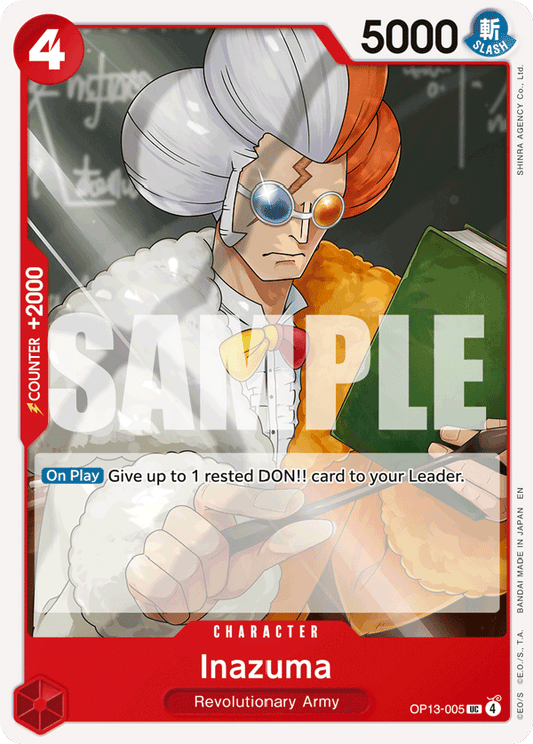 Inazuma (Character) (OP13-005) (UC)