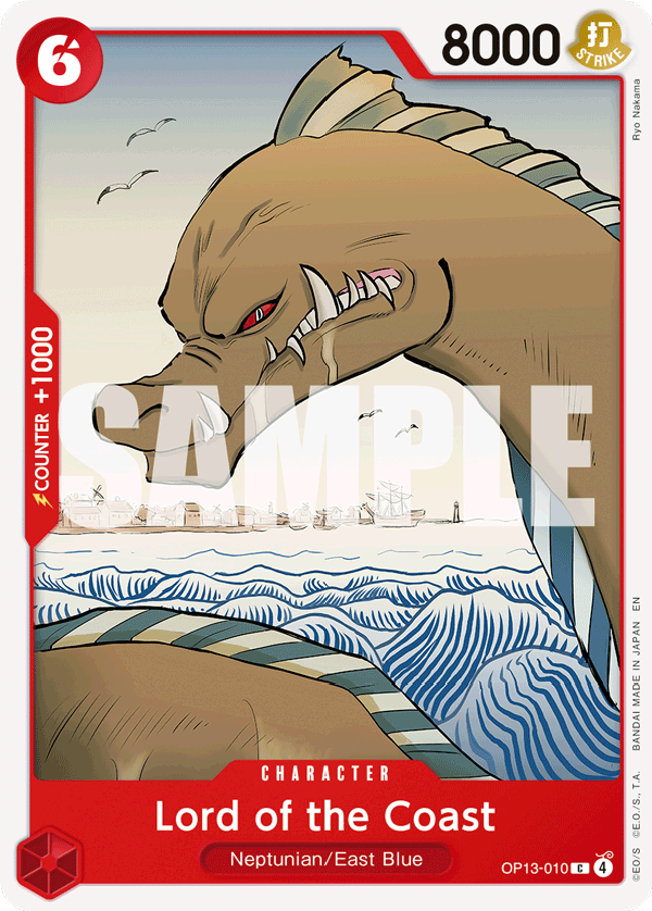 Lord of the Coast (Character) (OP13-010) (C)