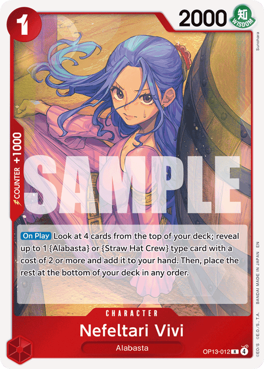 Nefeltari Vivi (Character) (OP13-012) (R)