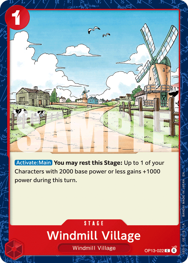 Windmill Village (Event) (OP13-022) (C)