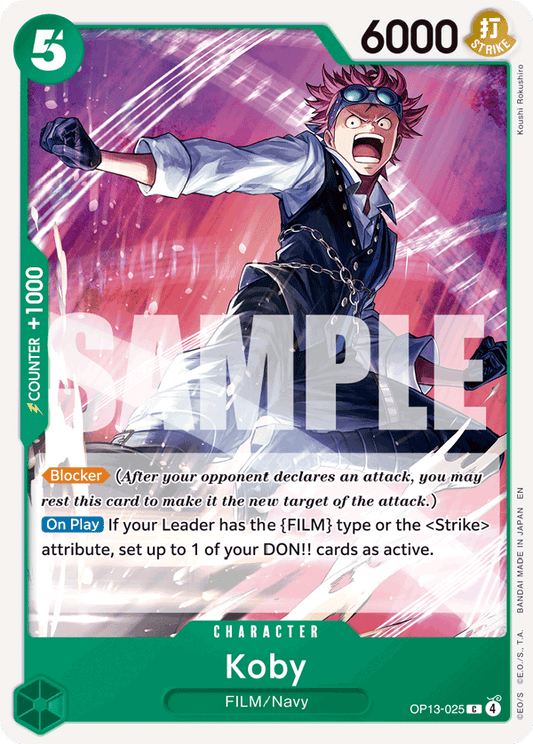 Koby (Character) (OP13-025) (C)