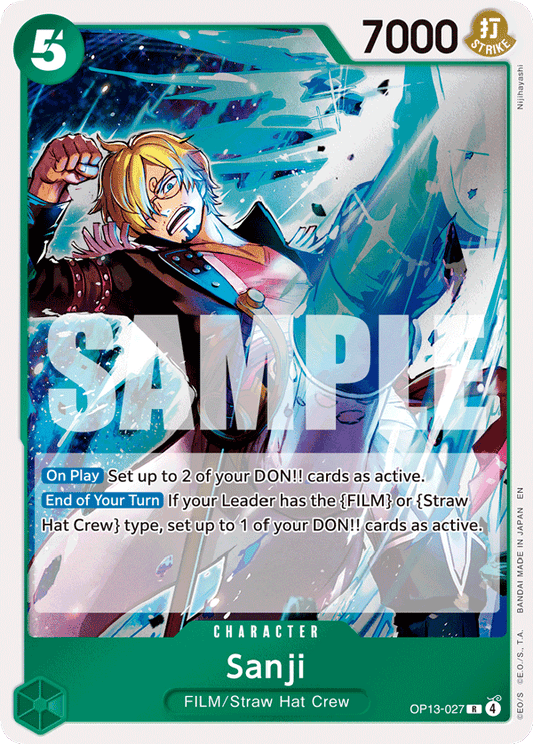 Sanji (Character) (OP13-027) (R)