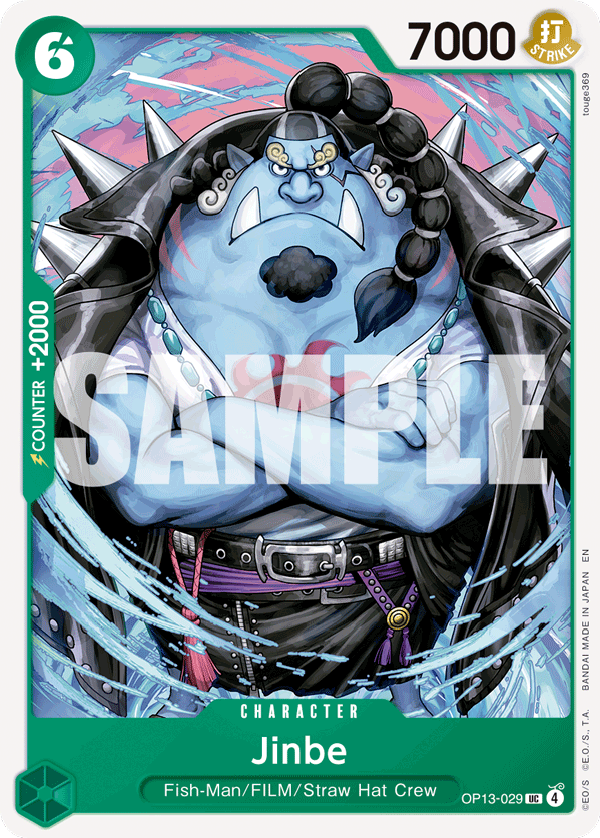 Jinbe (Character) (OP13-029) (UC)