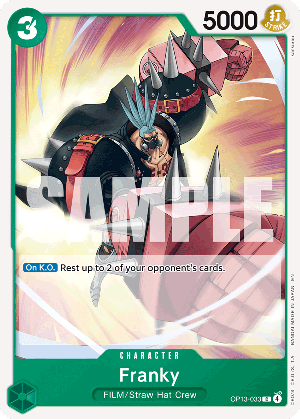 Franky (Character) (OP13-033) (C)