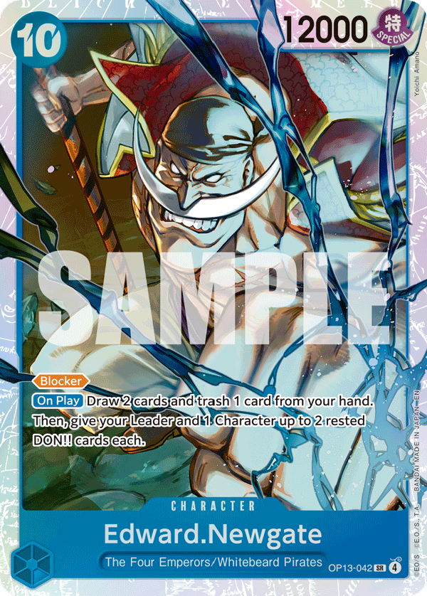 Edward Newgate (Character) (OP13-042) (SR)