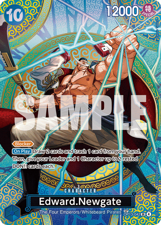 Edward Newgate (Character (OP13-042) (SR) (OP15 Reprint) (SP)