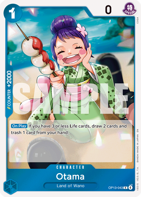 Otama (Character) (OP13-043) (R)