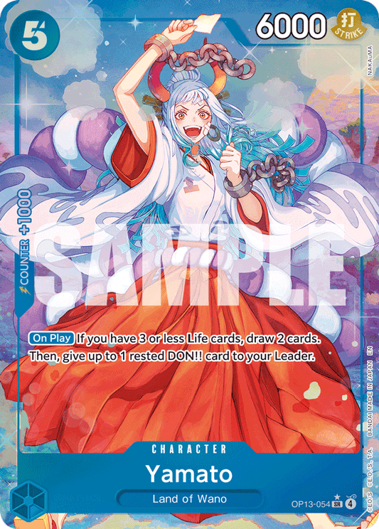 Yamato (Character) (OP13-054) (SR) (Alternate Art)