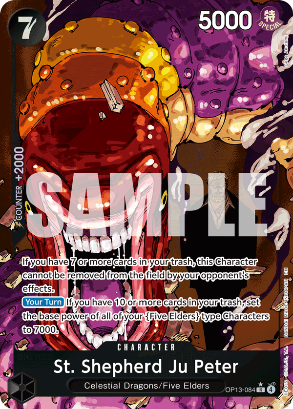 St Shepherd Ju Peter (Character) (OP13-084) (R) (Alternate Art)