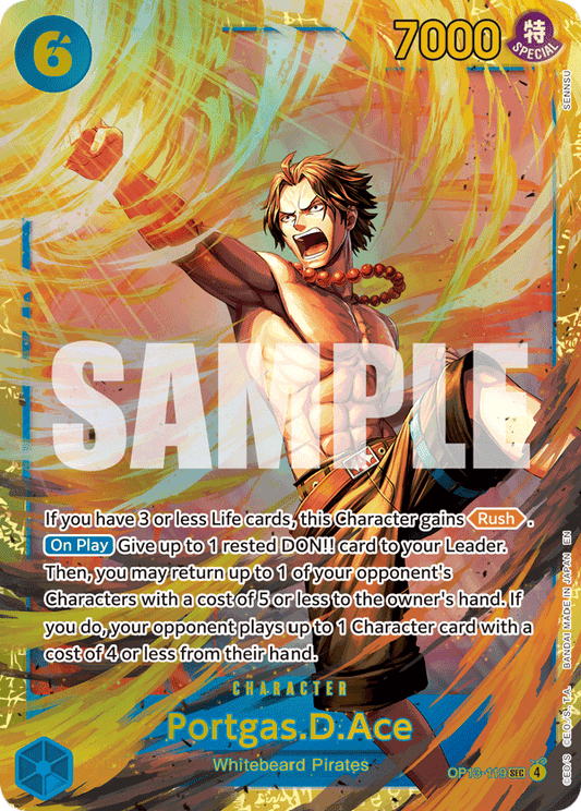 Portgas D Ace (Character) (OP13-119) (SEC)