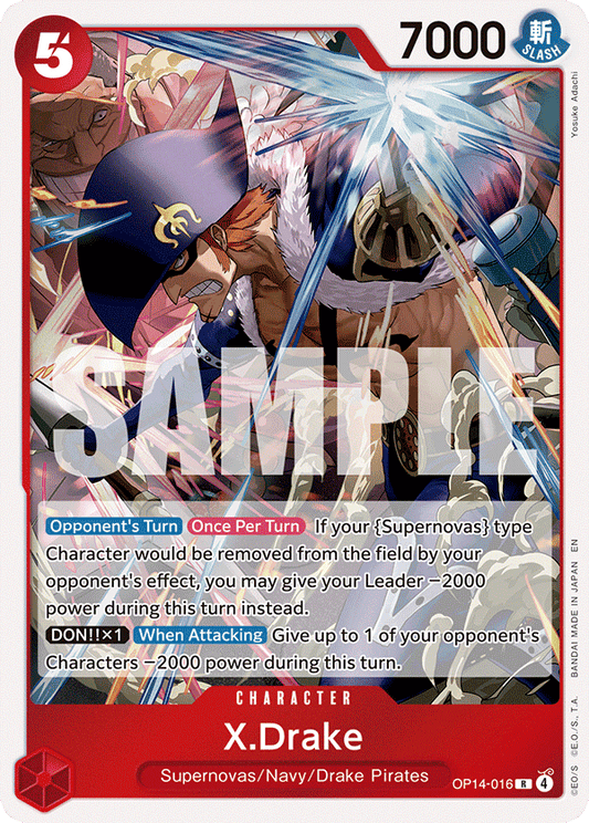 X Drake (Character) (OP14-016) (R)