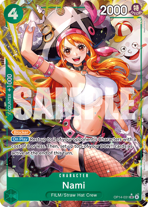 Nami (Character) (OP14-031) (SR) (Alternate Art)