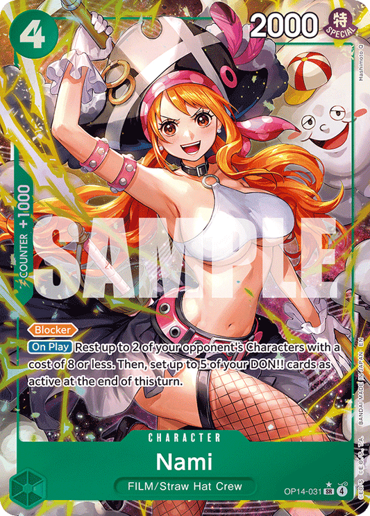 Nami (Character) (OP14-031) (SR) (Alternate Art)