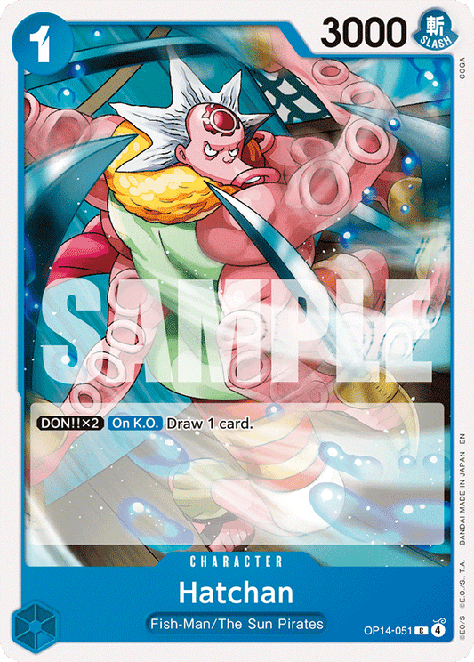 Hatchan (Character) (OP14-051) (C)
