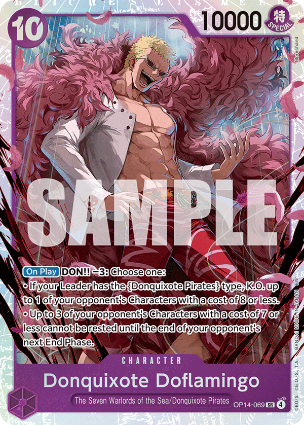 Donquixote Doflamingo (Character) (OP14-069) (SR)