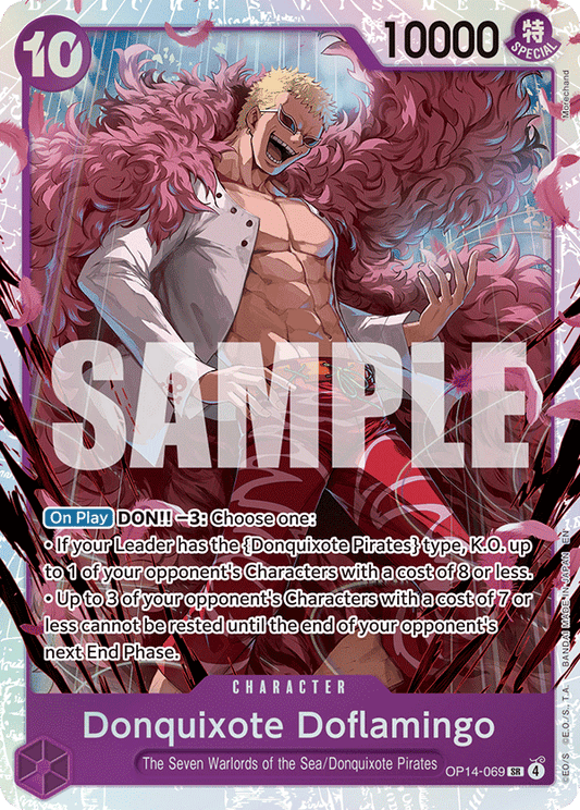 Donquixote Doflamingo (Character) (OP14-069) (SR)