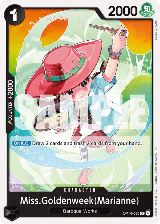 Miss Goldenweek (Marianne)  (Character) (OP14-085) (UC)