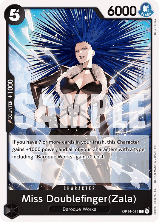 Miss Doublefinger (Zala) (Character) (OP14-086) (C)
