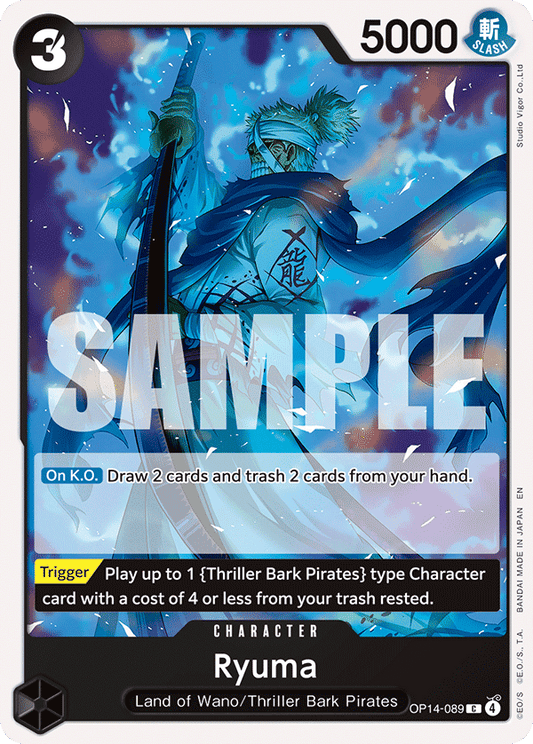 Ryuma (Character) (OP14-089) (C)