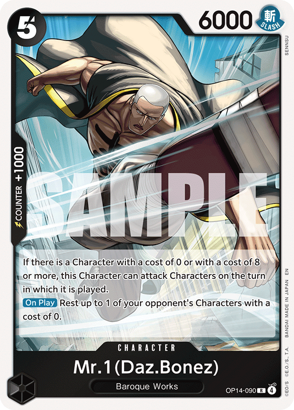 Mr. 1 (Daz.Bonez) (Character) (OP14-090) (R)