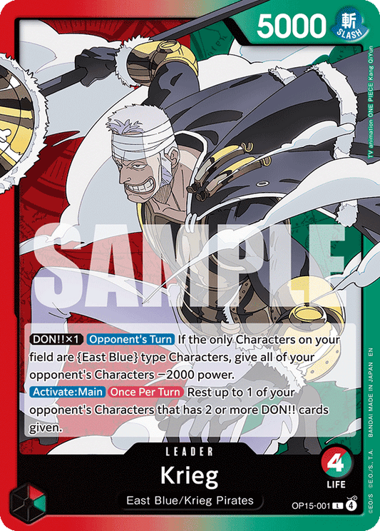Krieg (Leader) (OP15-001) (L)