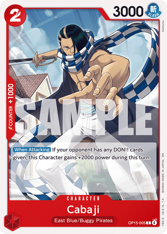 Cabaji (Character) (OP15-005) (C)