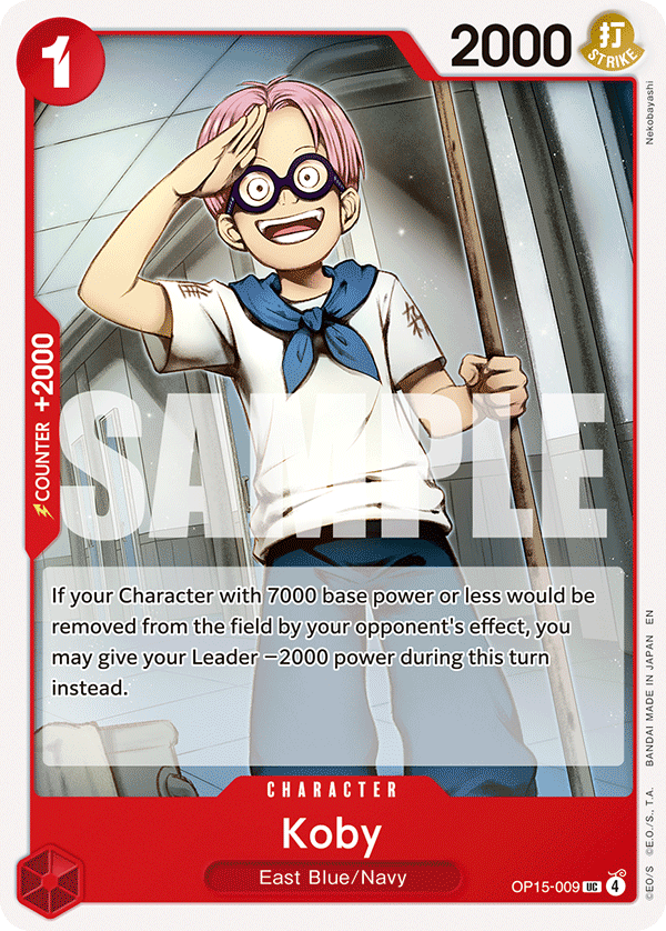 Koby (Character) (OP15-009) (UC)