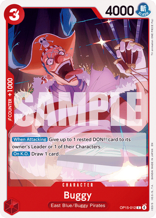 Buggy (Character) (OP15-012) (C)