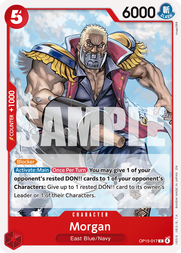 Morgan (Character) (OP15-017) (C)