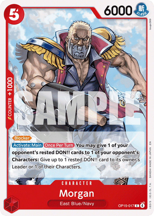 Morgan (Character) (OP15-017) (C)