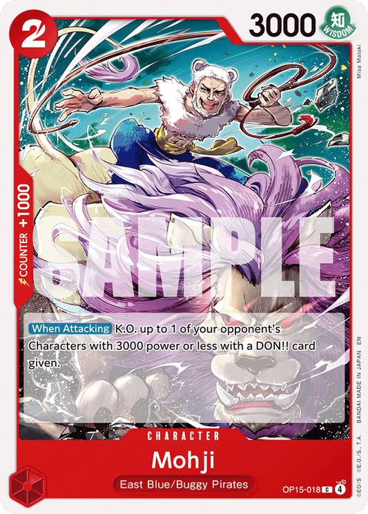 Mohji (Character) (OP15-018) (C)