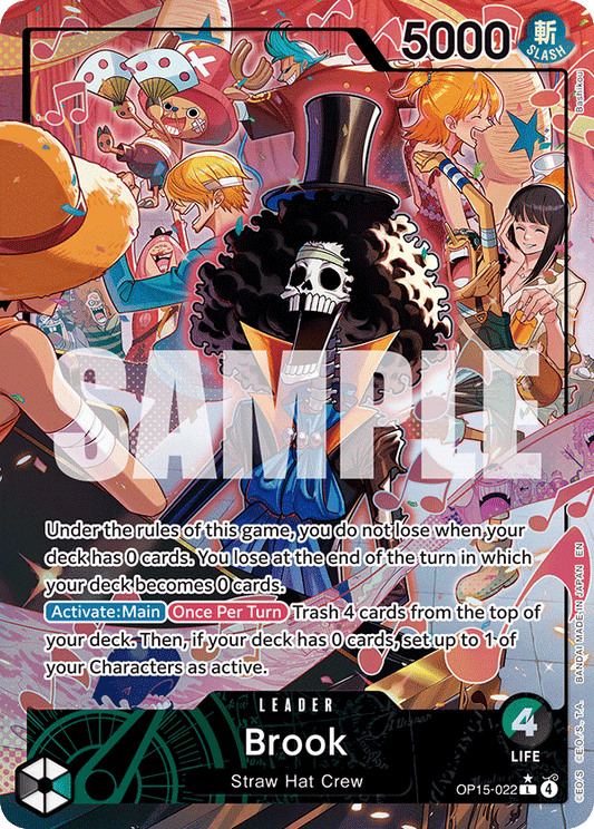 Brook (Leader) (OP15-022) (L) (Alternate Art)