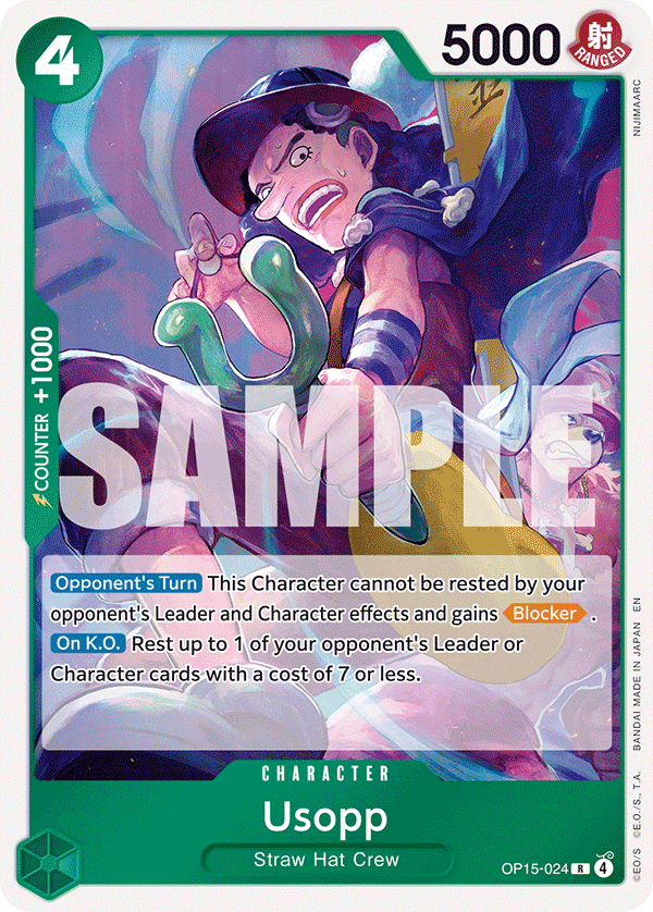 Usopp (Character) (OP15-024) (R)